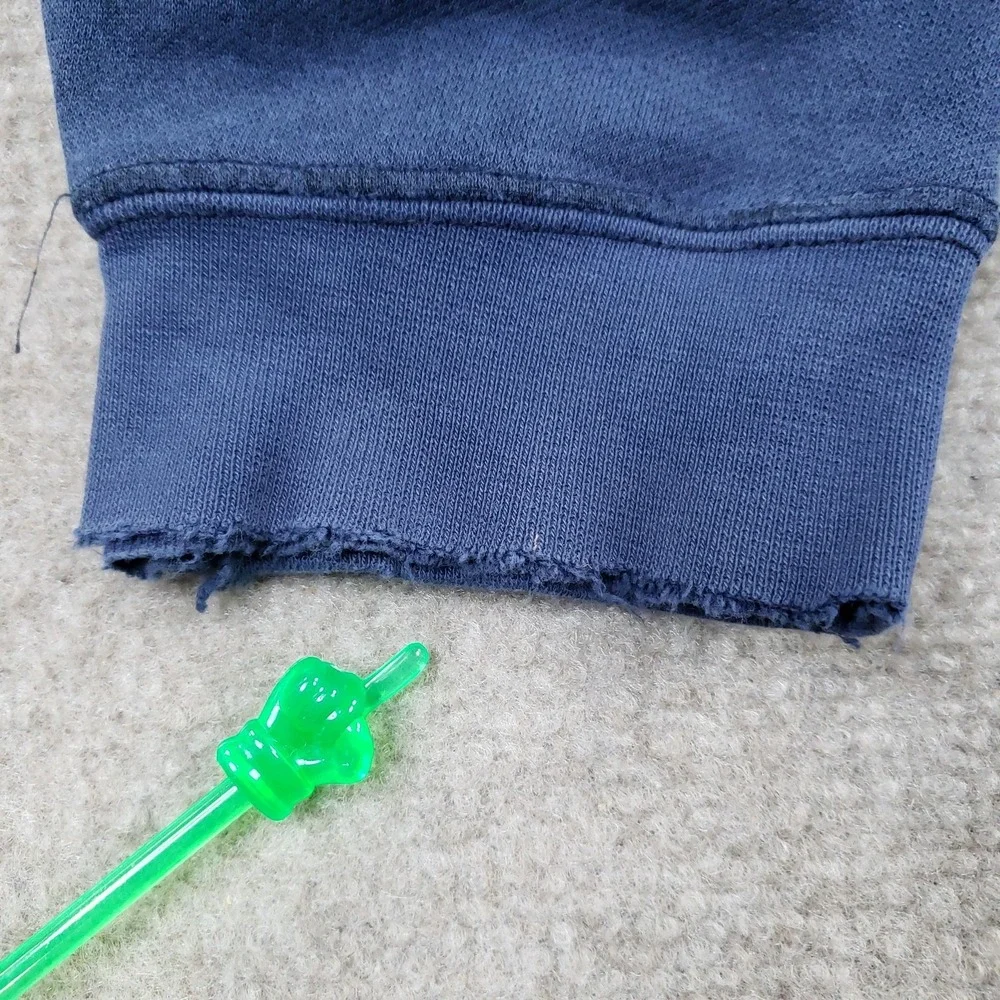 Vintage Nike Hoodie Mens Medium Blue Pullover Hooded Kangaroo Pocket Logo‎